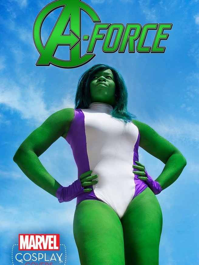 Marvel Cosplay Covers : Jay Justice (A-Force #1)