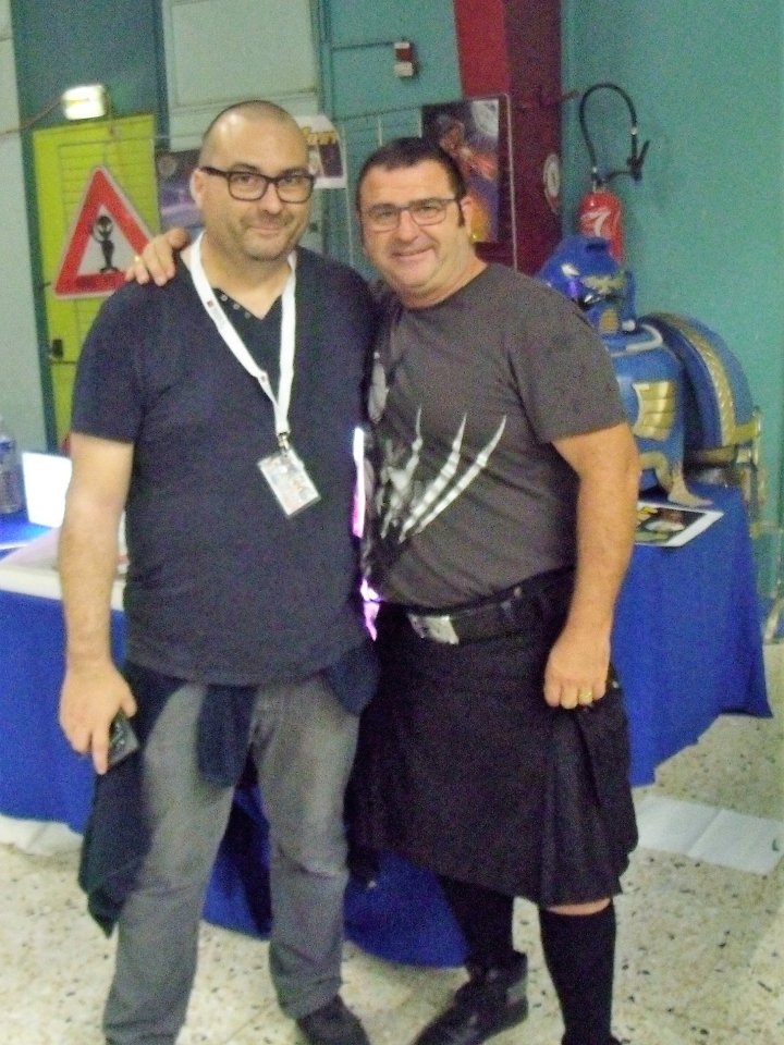 David Cayuela et Patrick Berluti, organisateurs du premier Comic Games de Sorgues