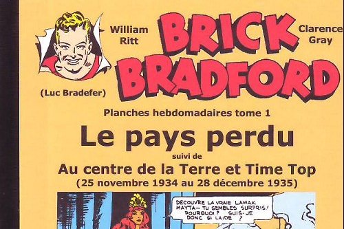 Série Brick Bradford - Planches hebdomadaires