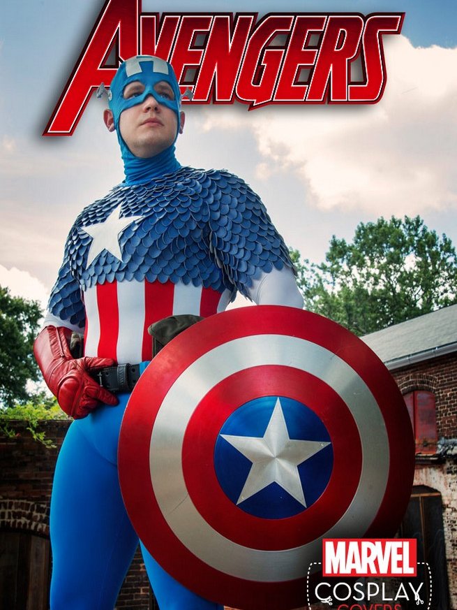 Marvel Cosplay Covers : Michael Cox (Avengers #0)