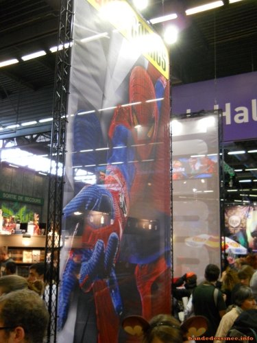 Actualité oblige, l'éditeur Panini mettait Spider-Man en avant
