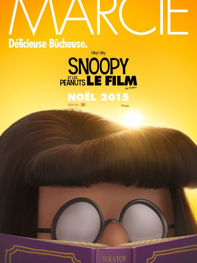 Affiche Marcie - Snoopy et les Peanuts