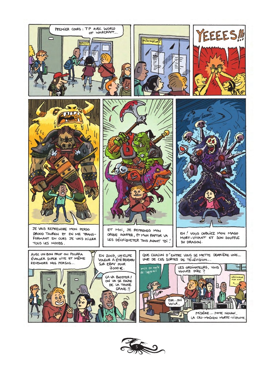 Kräkaendraggon (Lewis Trondheim et Mathieu Sapin) - Gallimard - Page 05