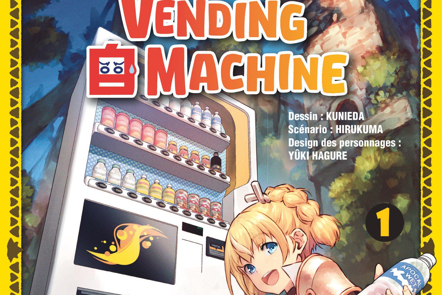 Série Reborn as a vending machine