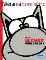 Série Télérama fête les 25 ans du Chat de Philippe Geluck avec un hors-série