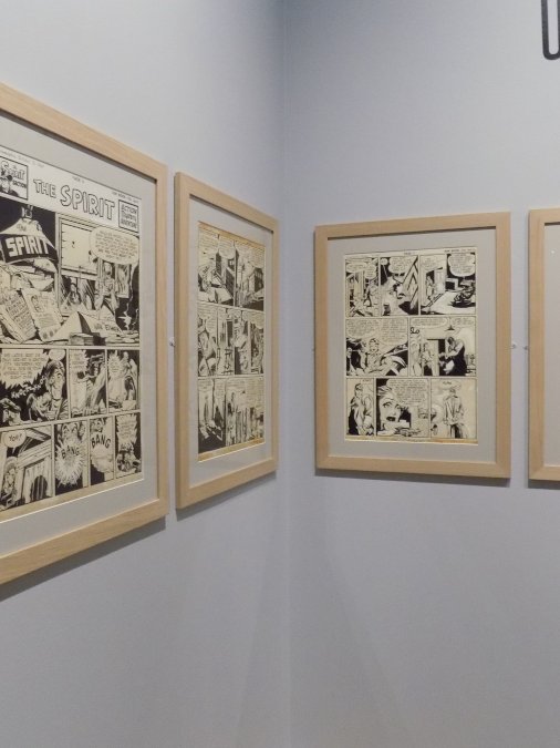 Trois histoires complètes du Spirit, en planches originales bien sûr !