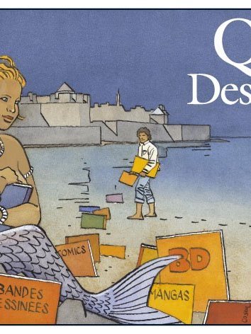 Affiche Quai des Bulles 2009 par Bernard Cosey