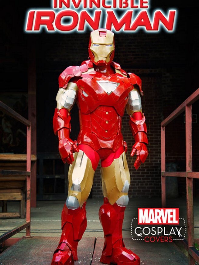 Marvel Cosplay Covers : Dale Oliver (Invincible Iron Man #1)