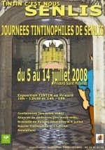Série Les journées tintinophiles de Senlis du 5 au 14 juillet 2008