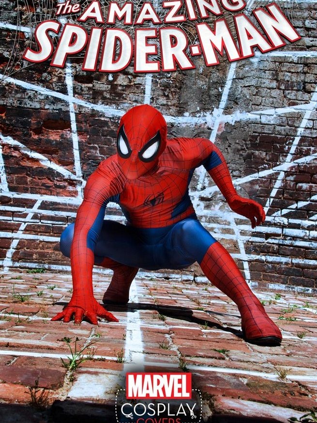 Marvel Cosplay Covers : Aaron Rivin (Amazing Spider-Man #1)